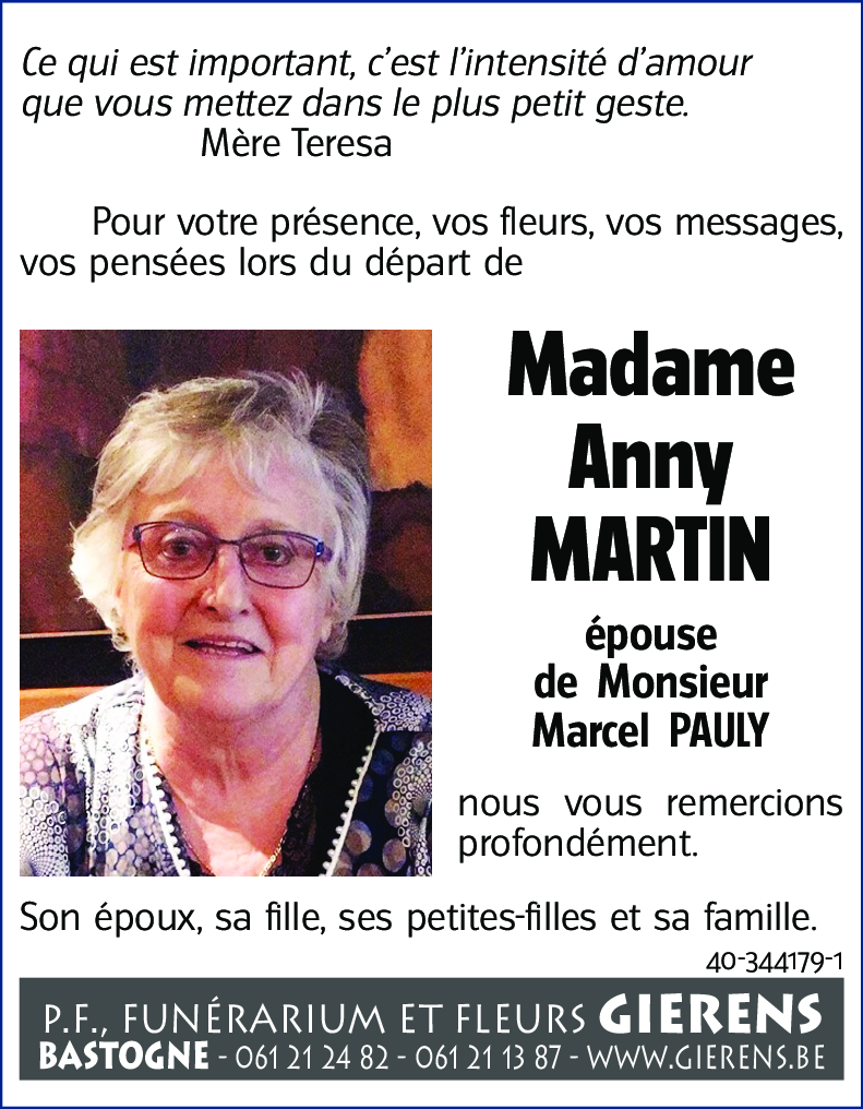 Anny MARTIN