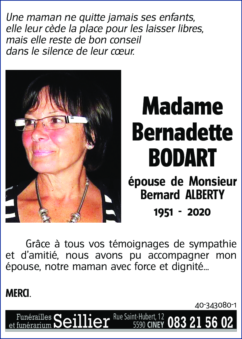 Bernadette BODART