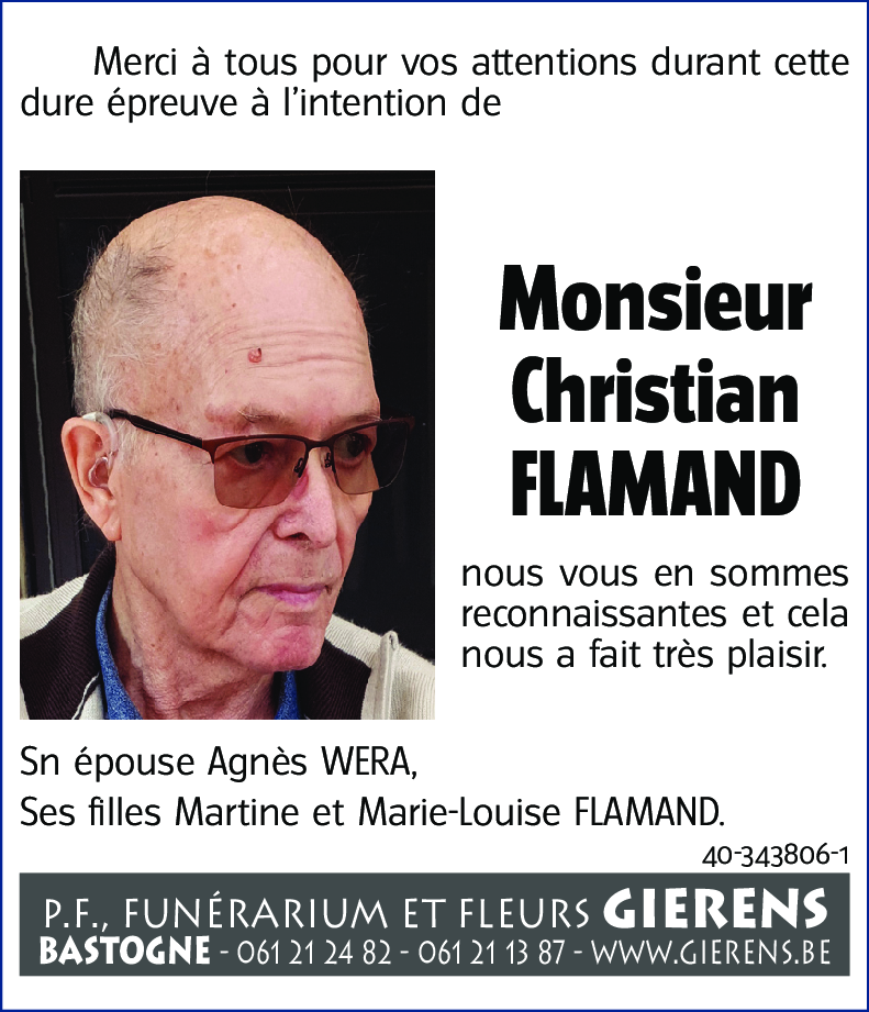 Christian FLAMAND