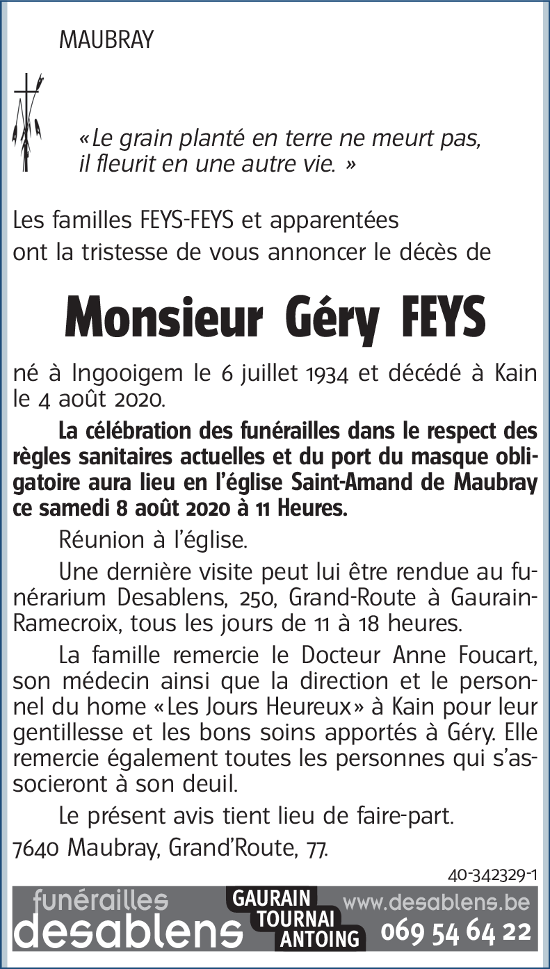 Géry FEYS