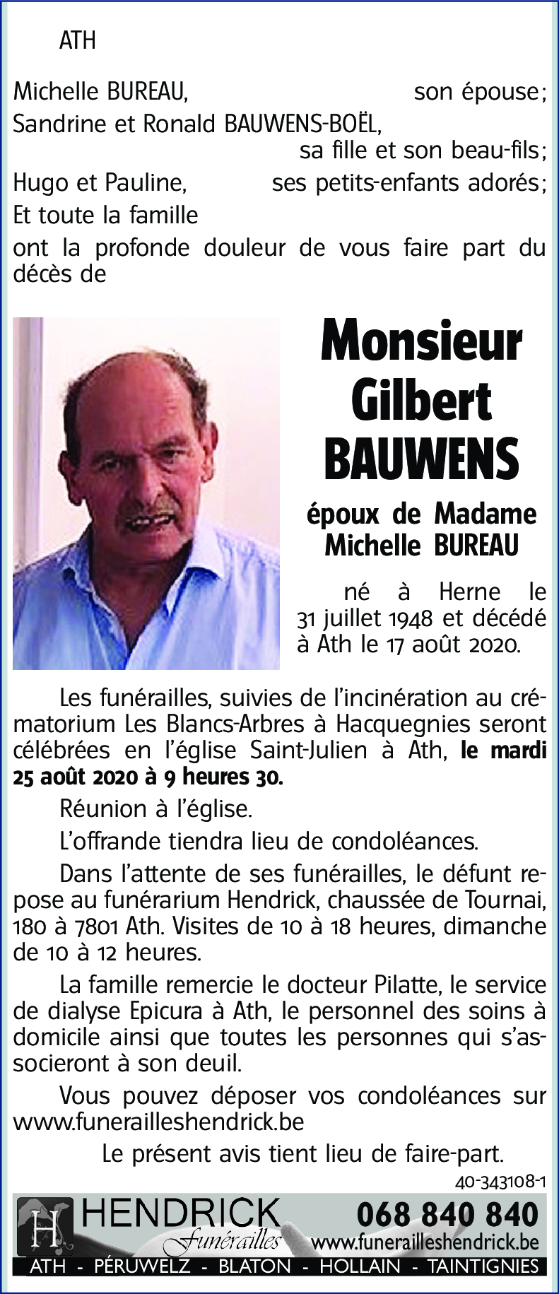 Gilbert BAUWENS