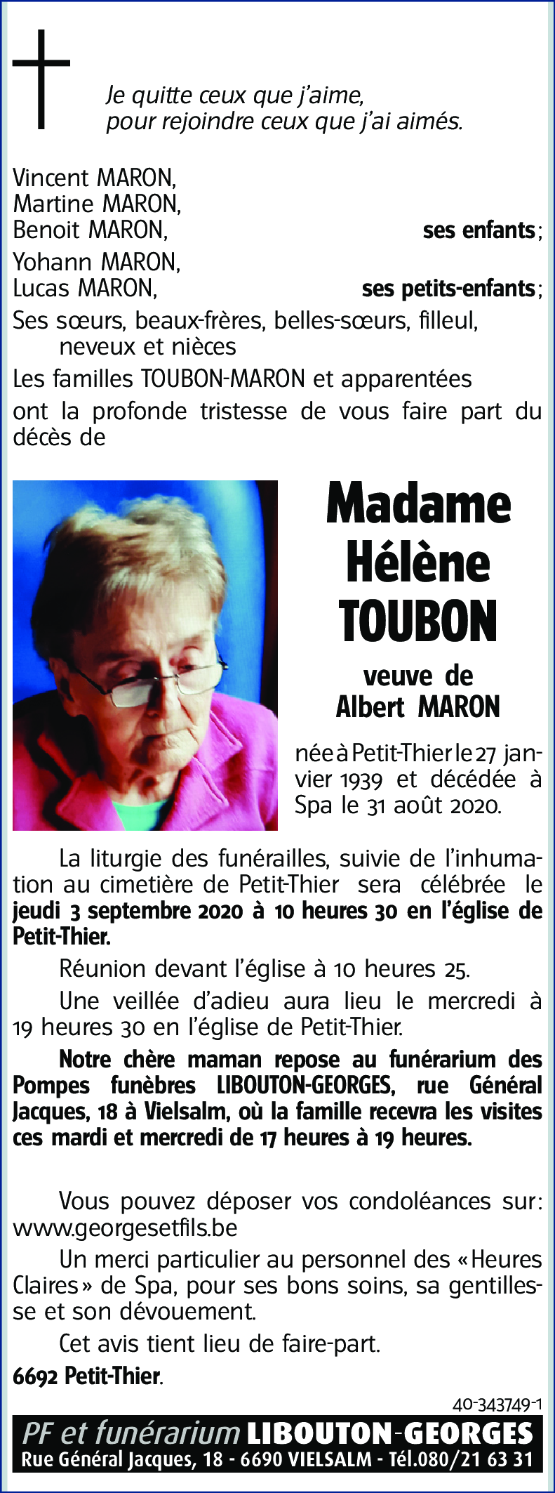 Hélène TOUBON