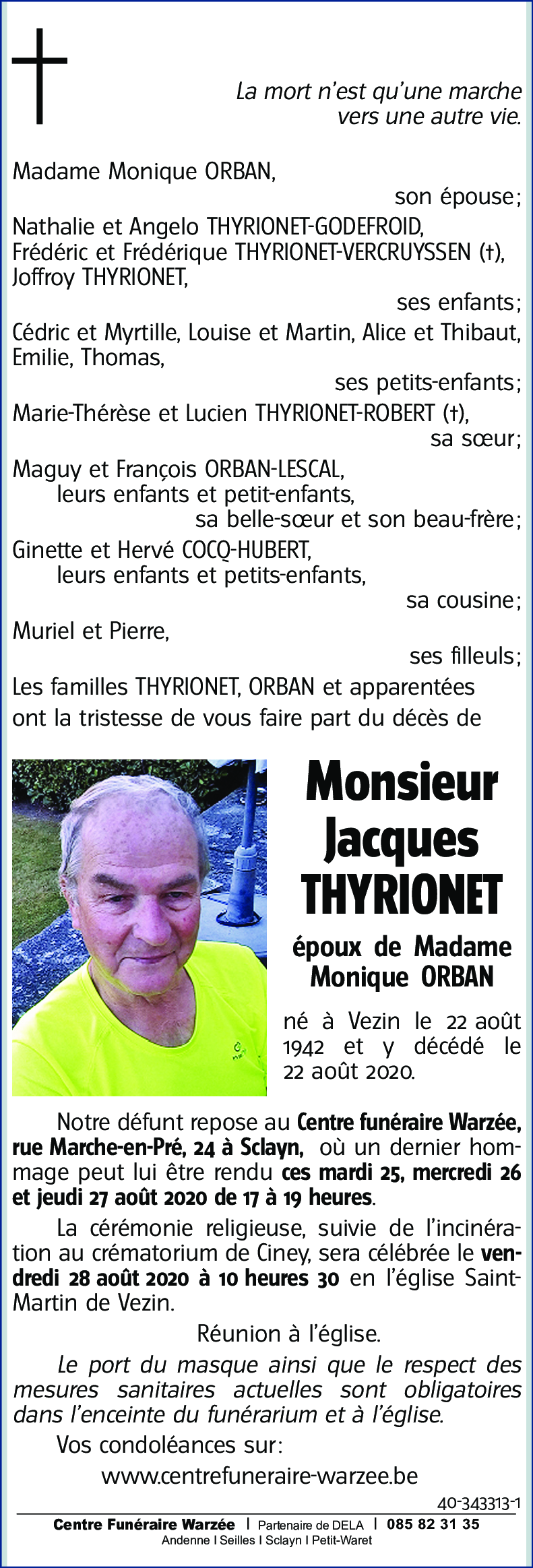 Jacques THYRIONET