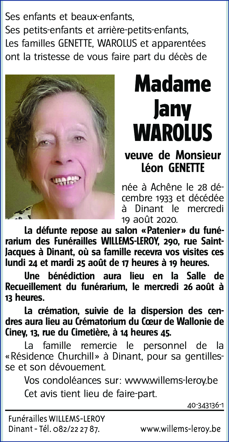 Jany WAROLUS