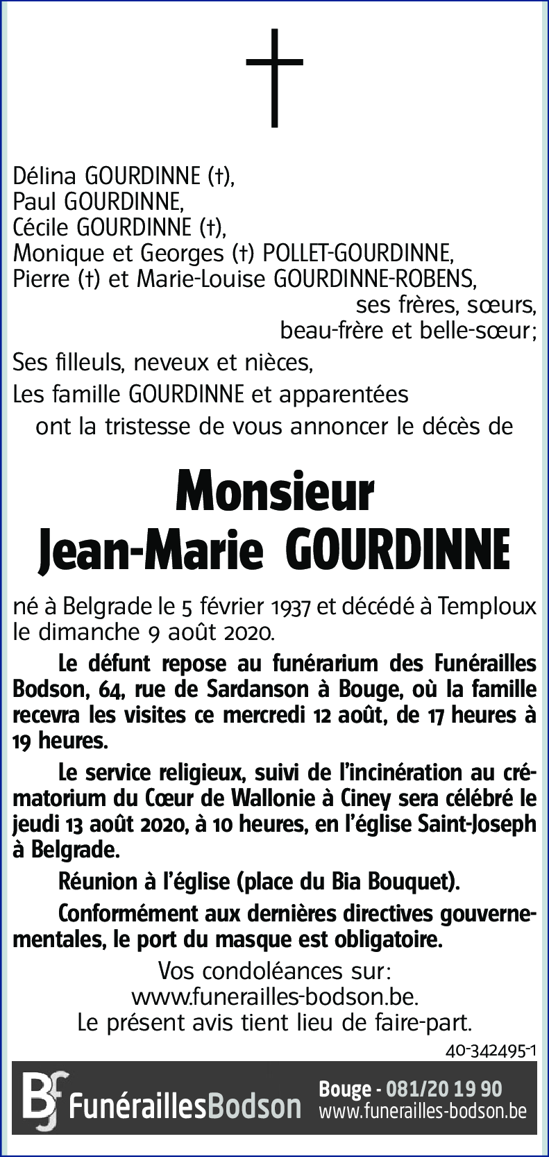 Jean-Marie GOURDINNE