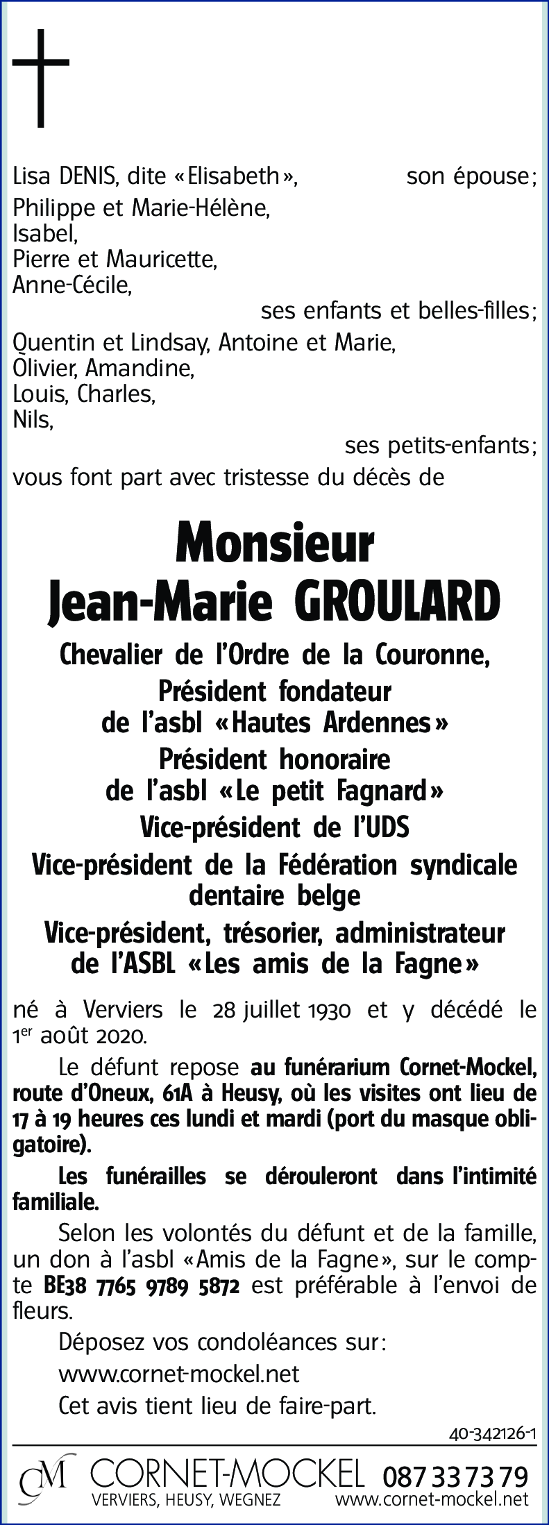 Jean-Marie GROULARD