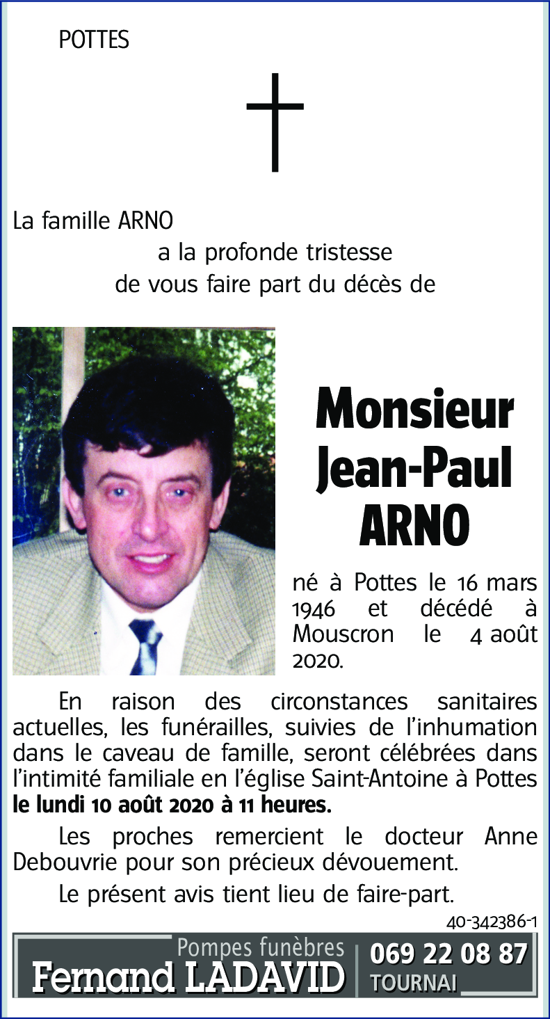 Jean-Paul ARNO