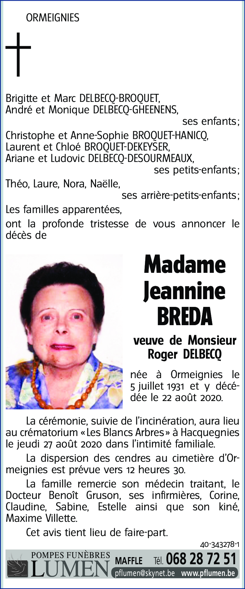 Jeannine BREDA