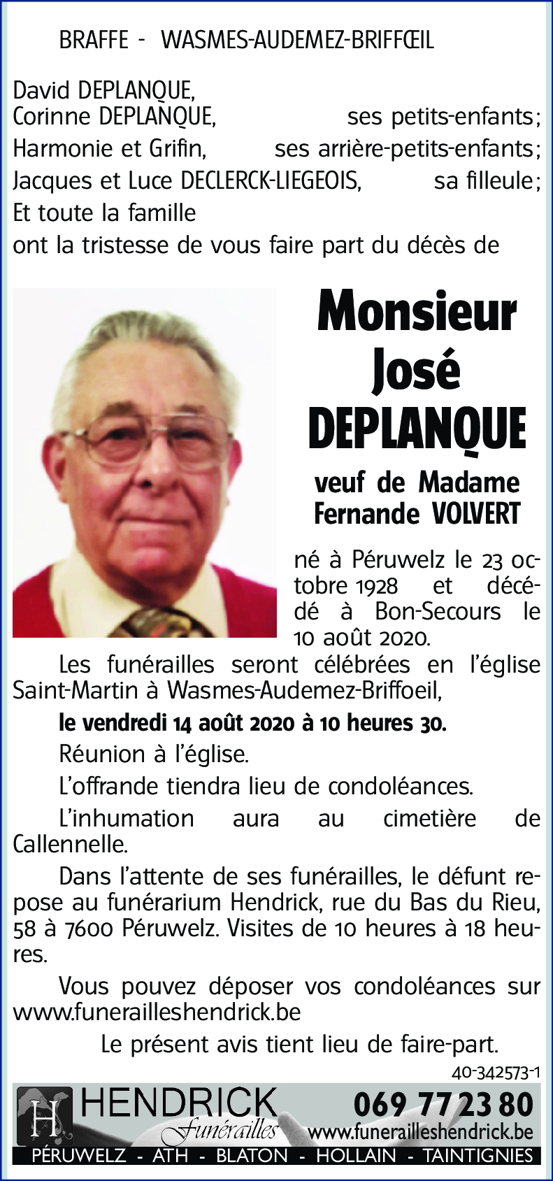José DEPLANQUE
