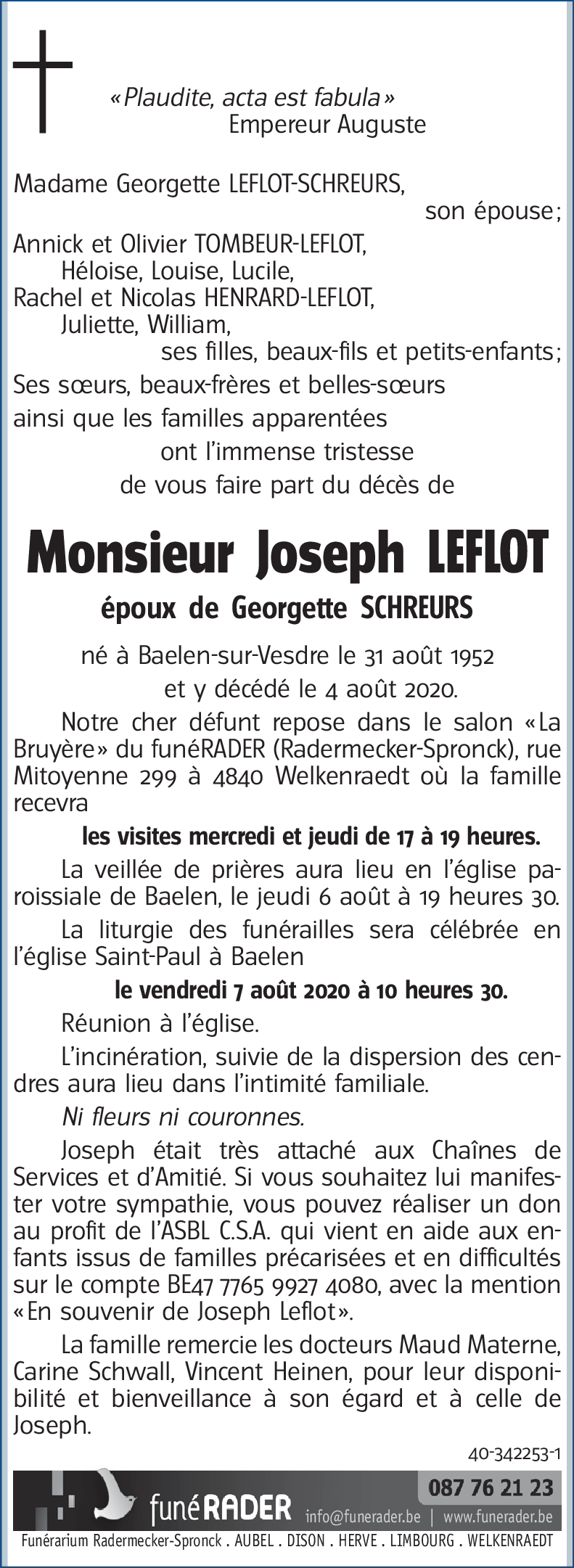 Joseph LEFLOT