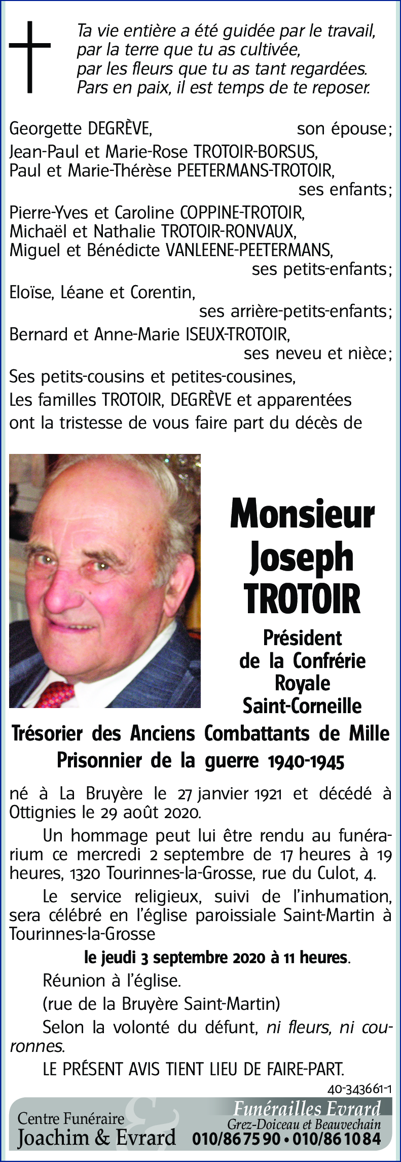 Joseph TROTOIR