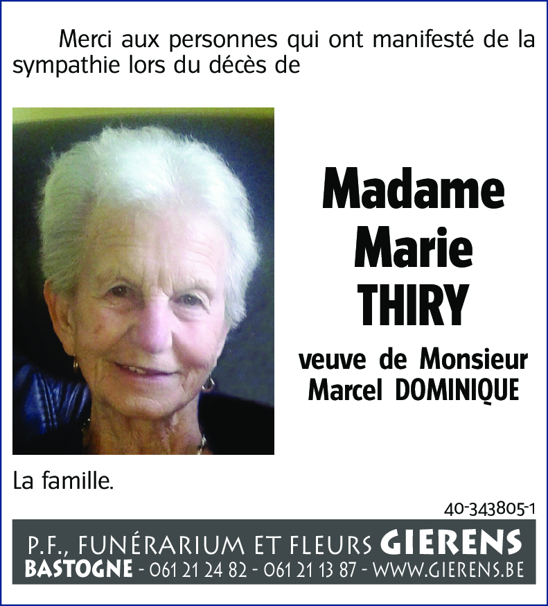 Marie THIRY