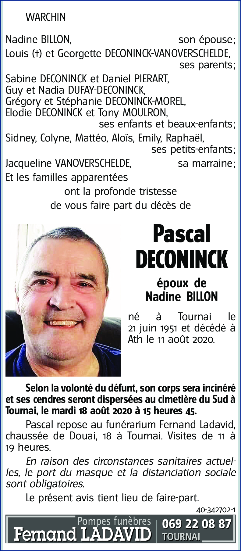 Pascal DECONINCK