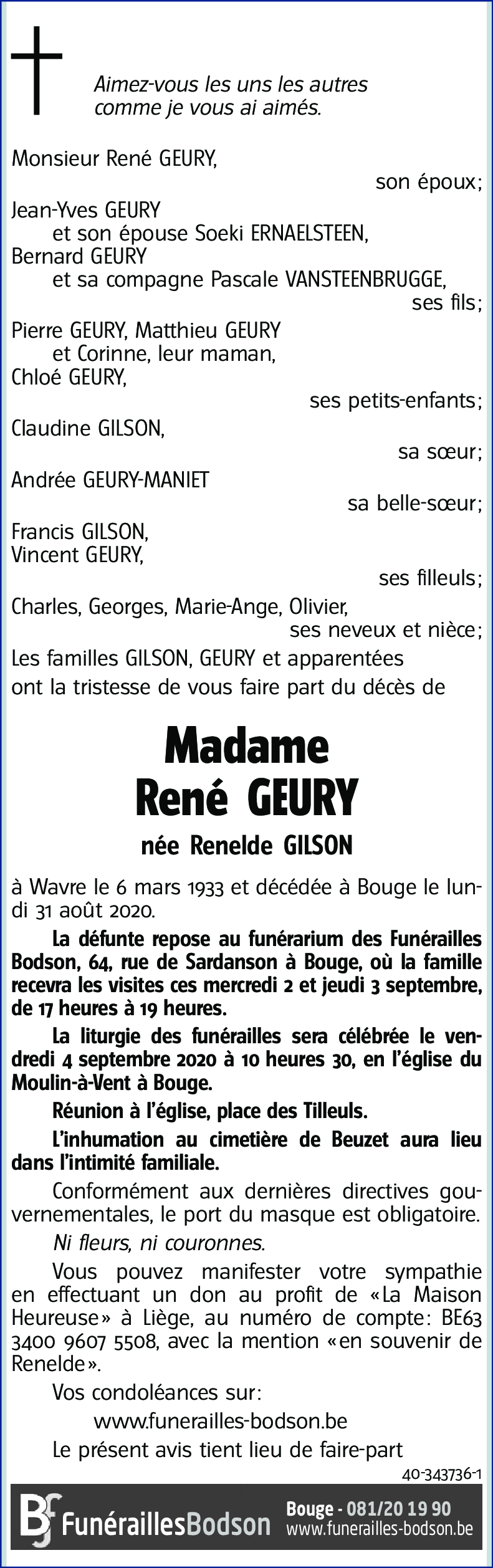 Renelde GILSON