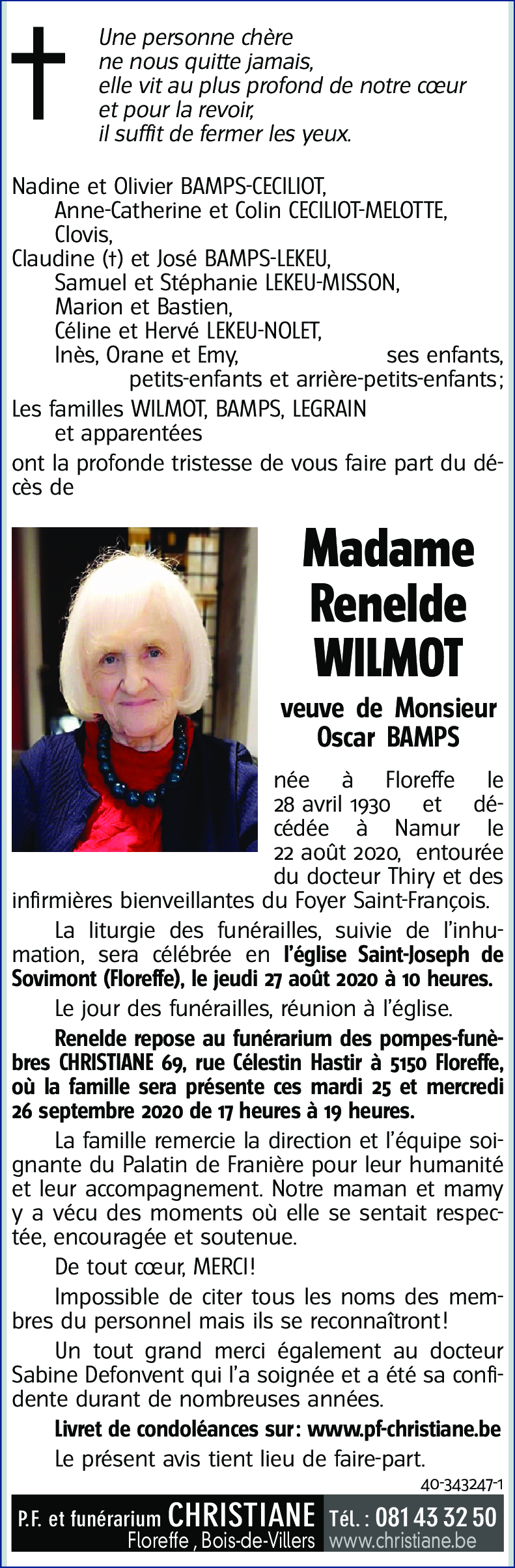Renelde WILMOT