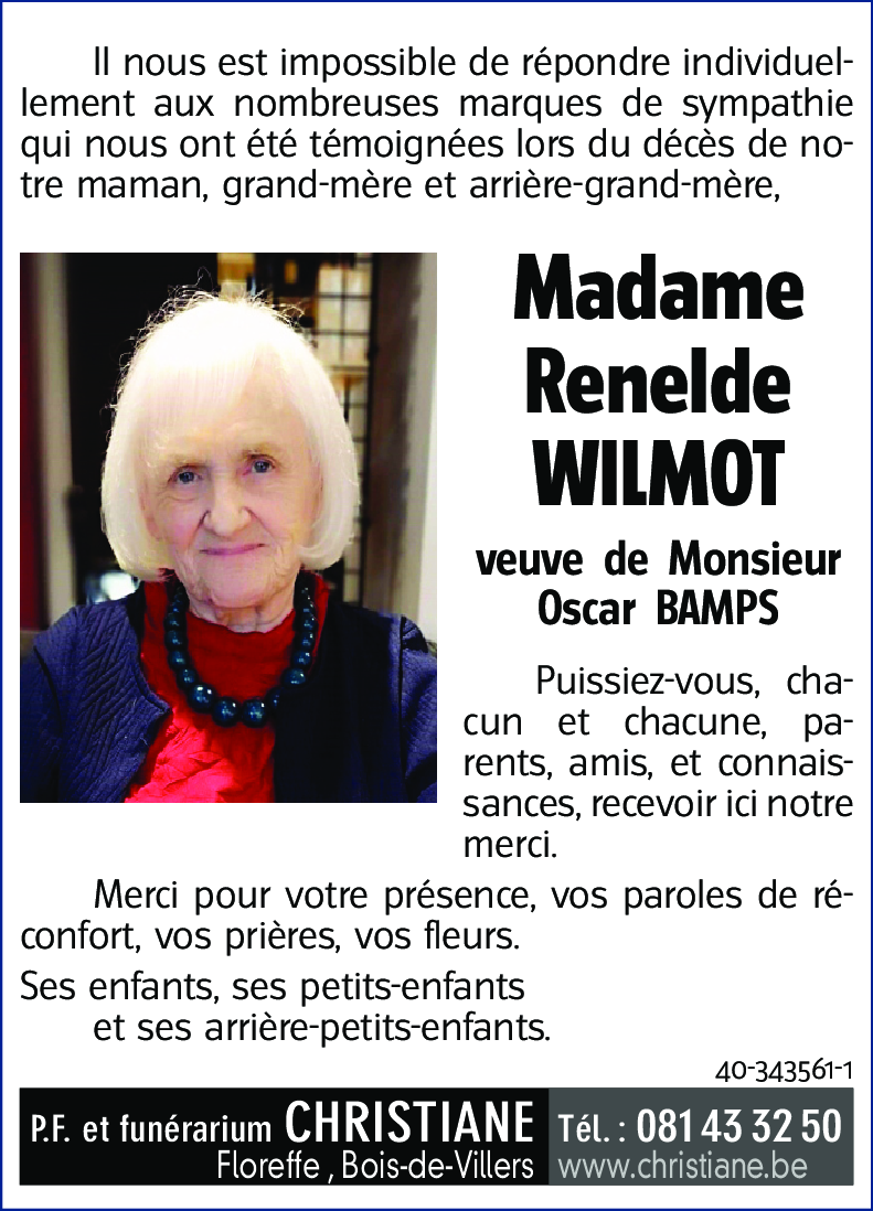 Renelde WILMOT