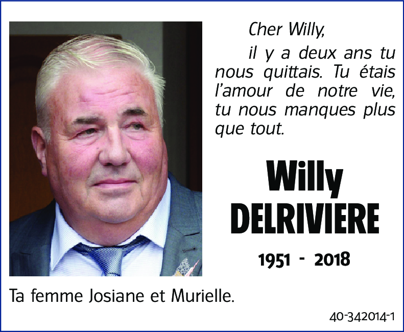 Willy DELRIVIERE