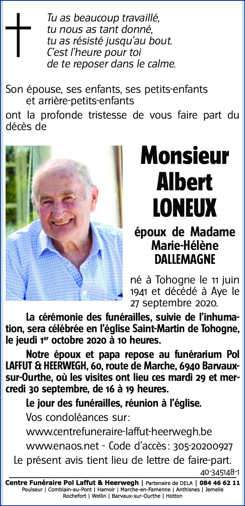 Albert LONEUX