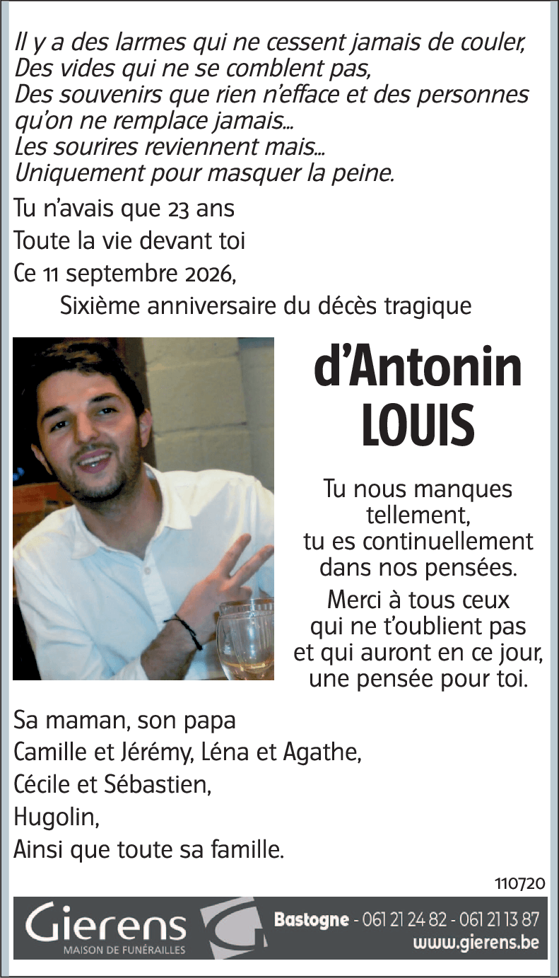 Antonin LOUIS