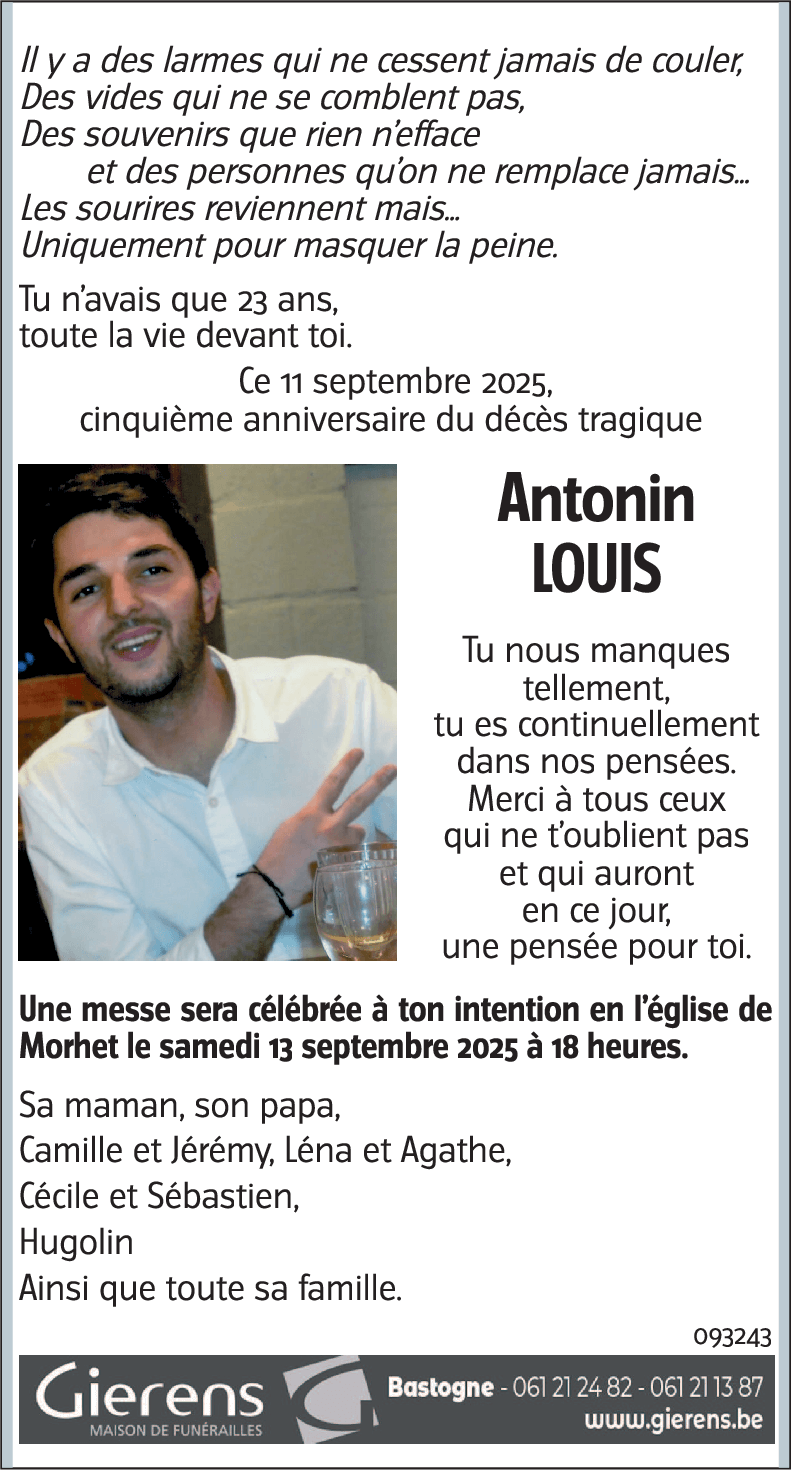 Antonin LOUIS