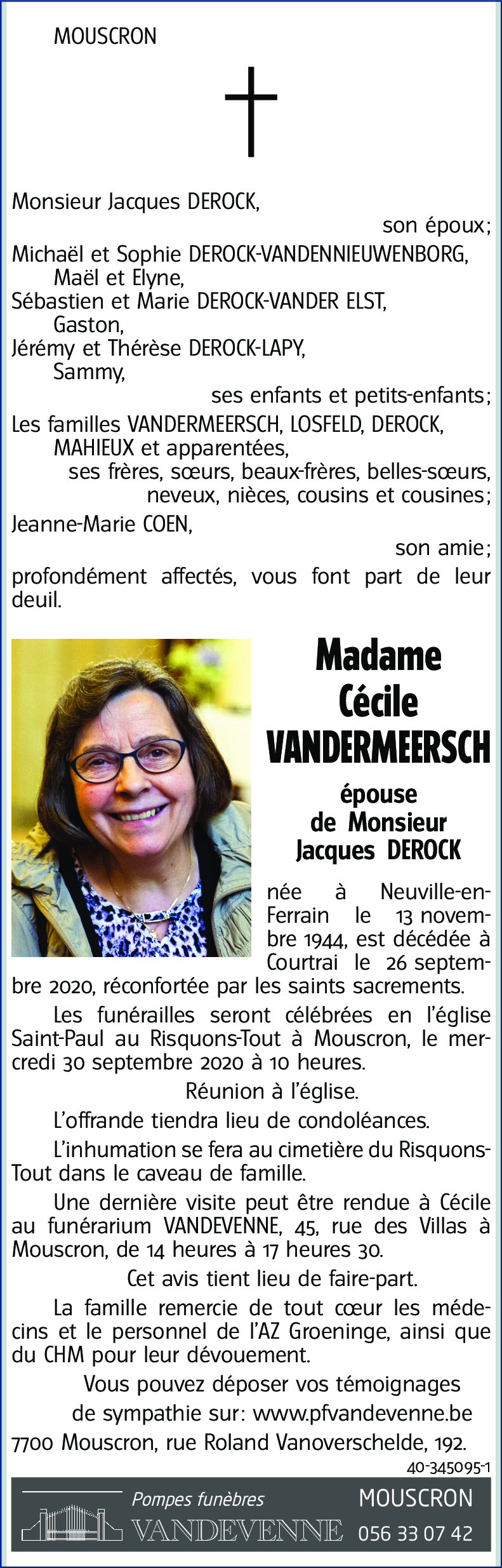 Cécile VANDERMEERSCH