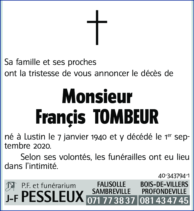 Françis TOMBEUR