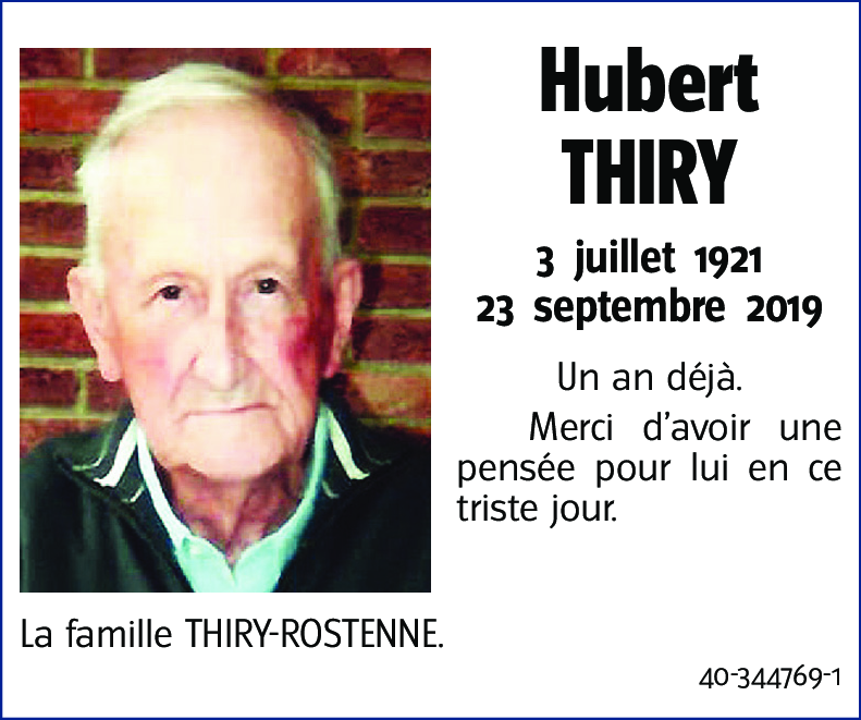 Hubert THIRY