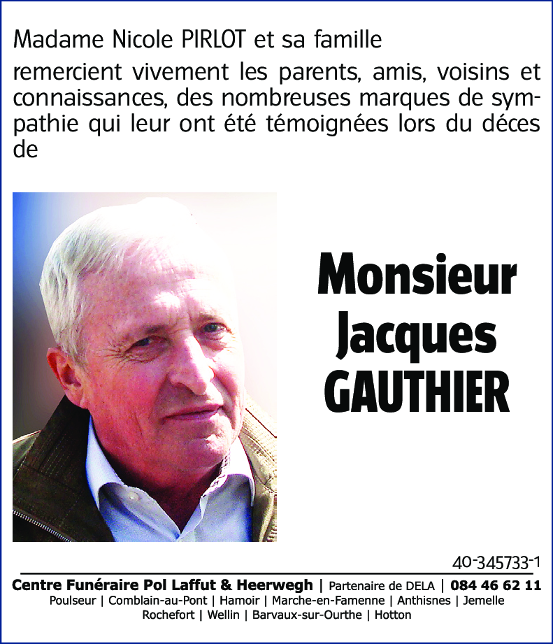 Jacques GAUTHIER