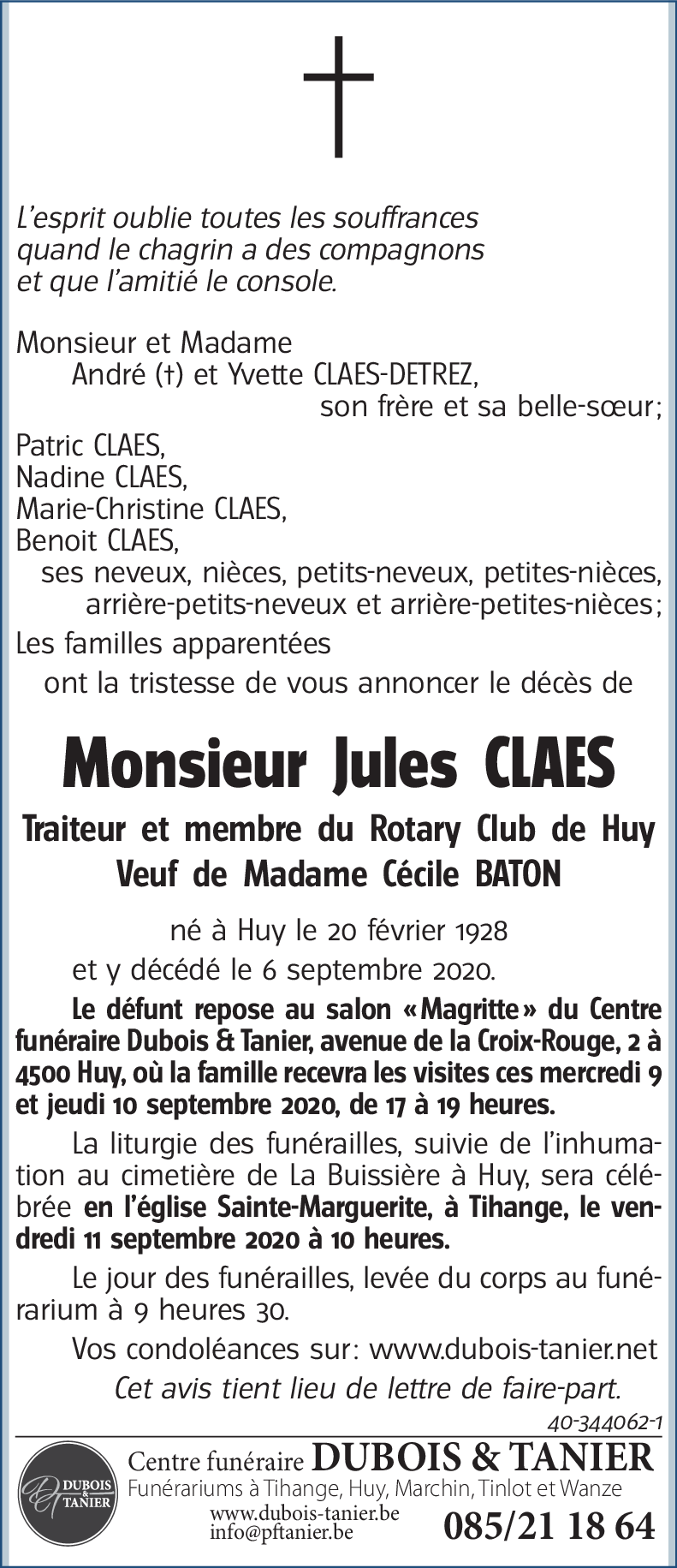 Jules CLAES