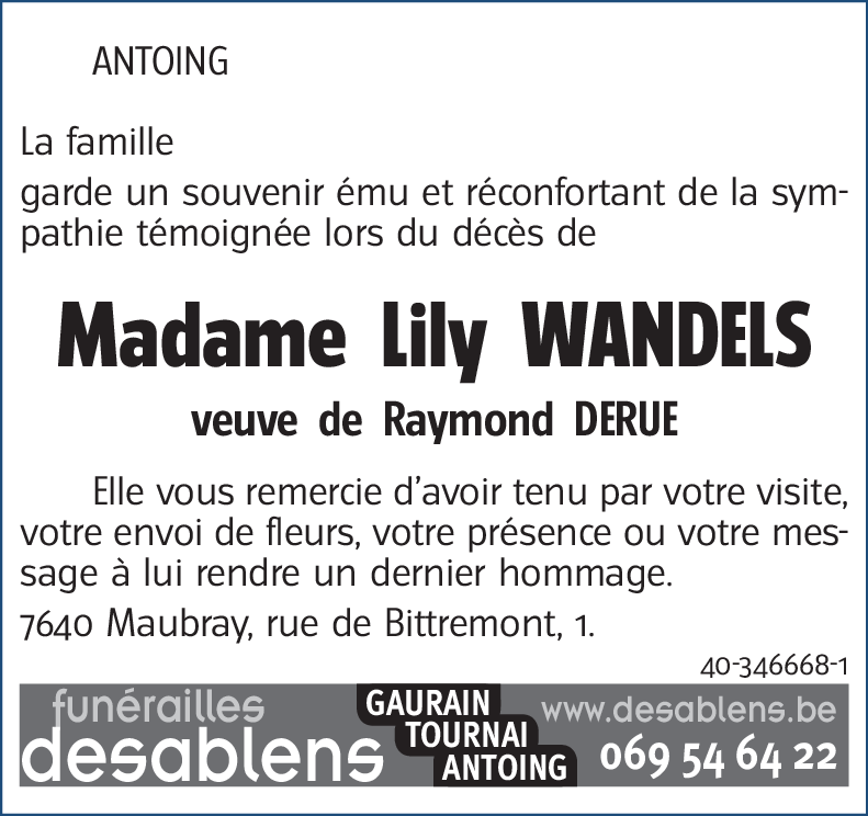 Lily WANDELS