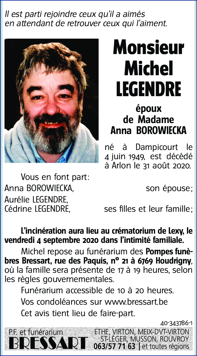 Michel LEGENDRE