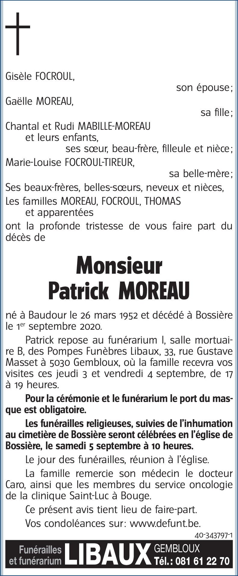 Patrick MOREAU