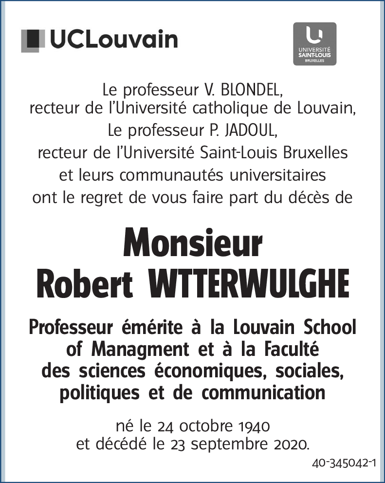 Robert WTTERWULGHE