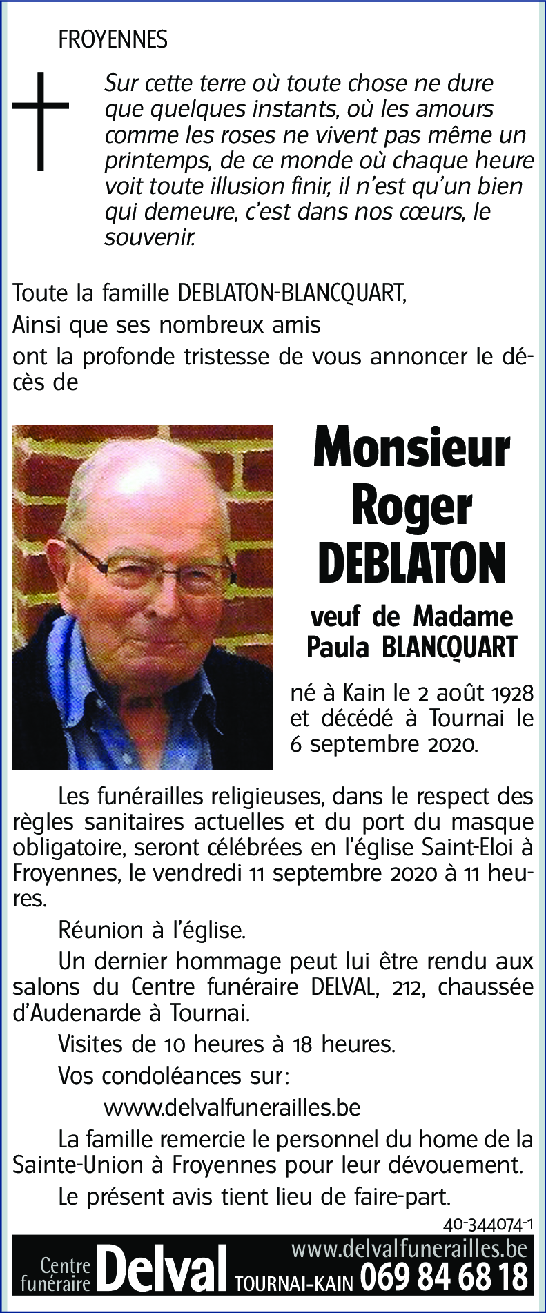 Roger DEBLATON