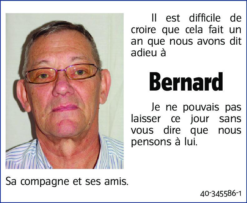 Bernard -