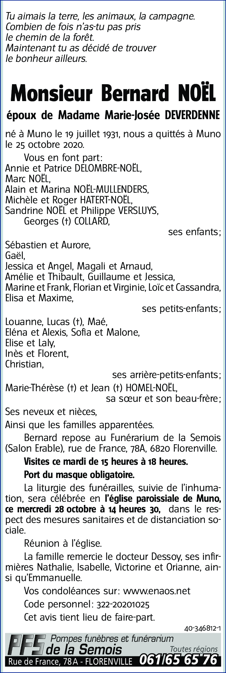 Bernard NOËL