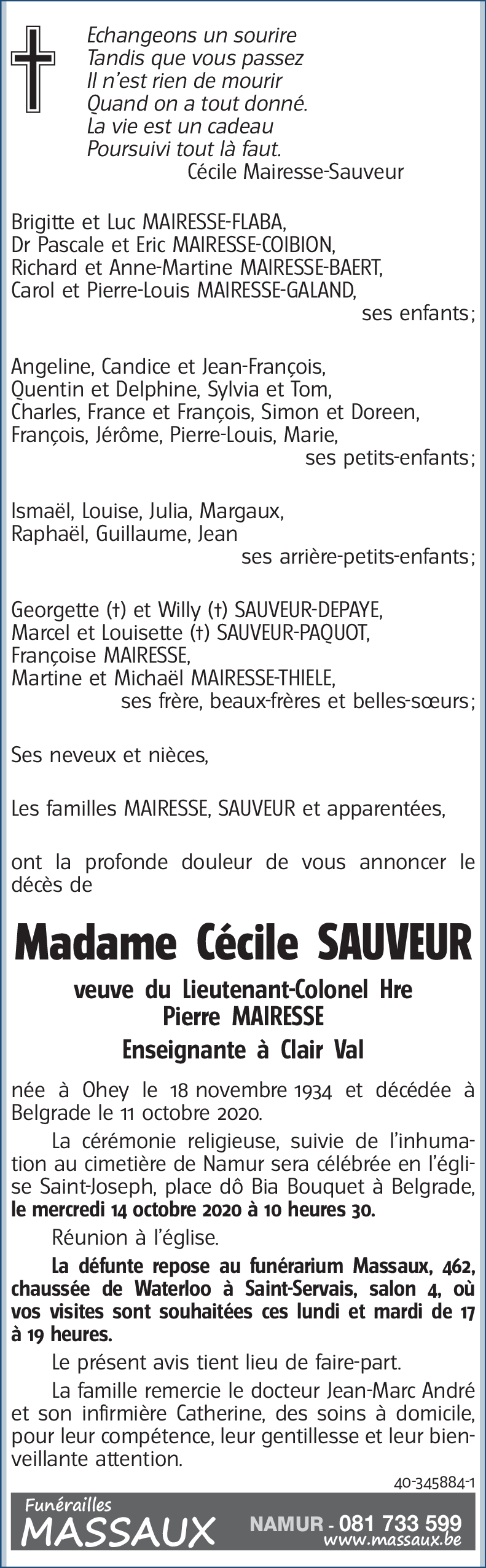 Cécile SAUVEUR