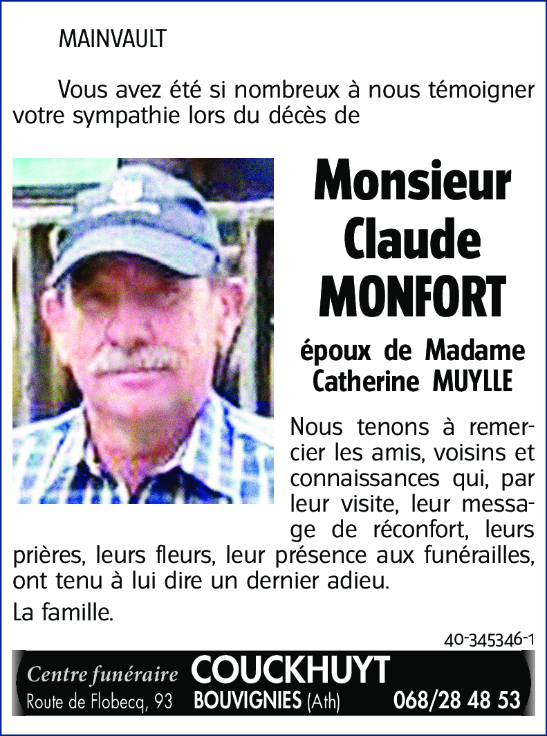 Claude MONFORT