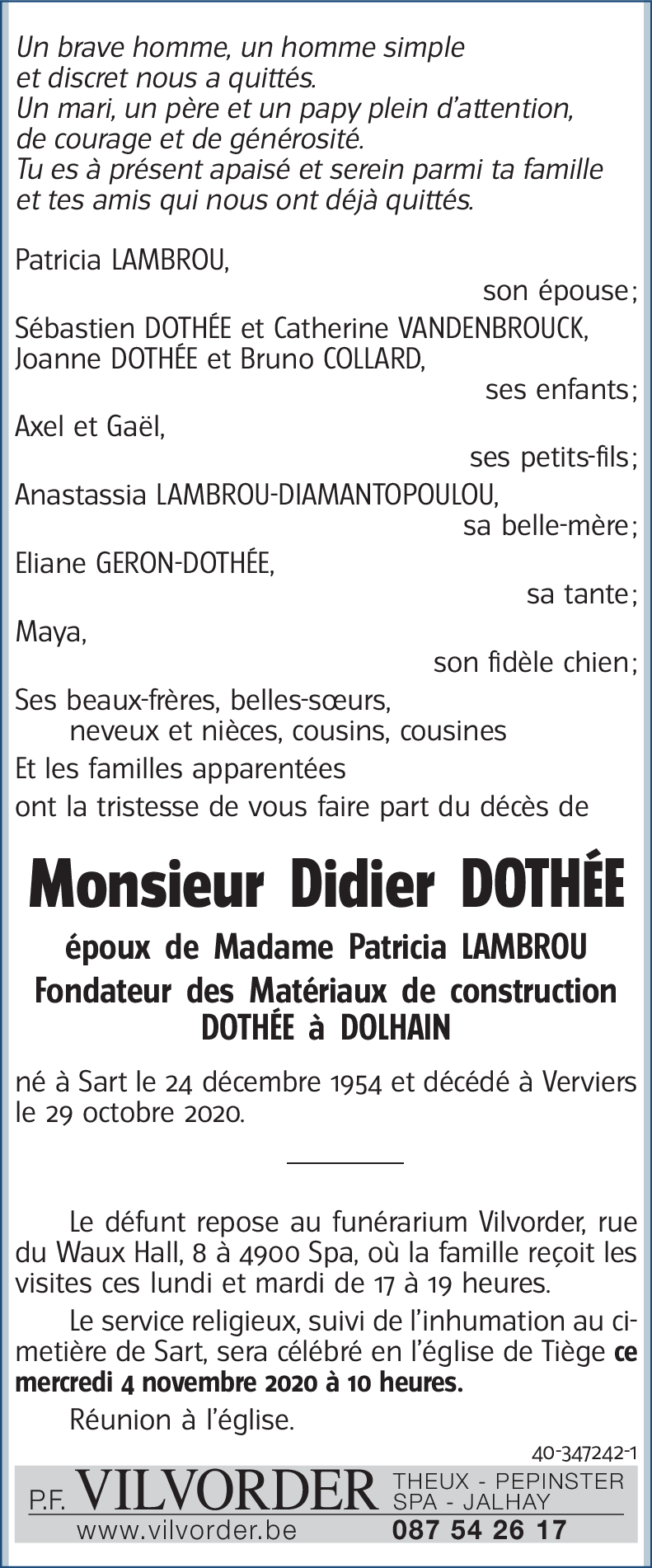Didier DOTHEE