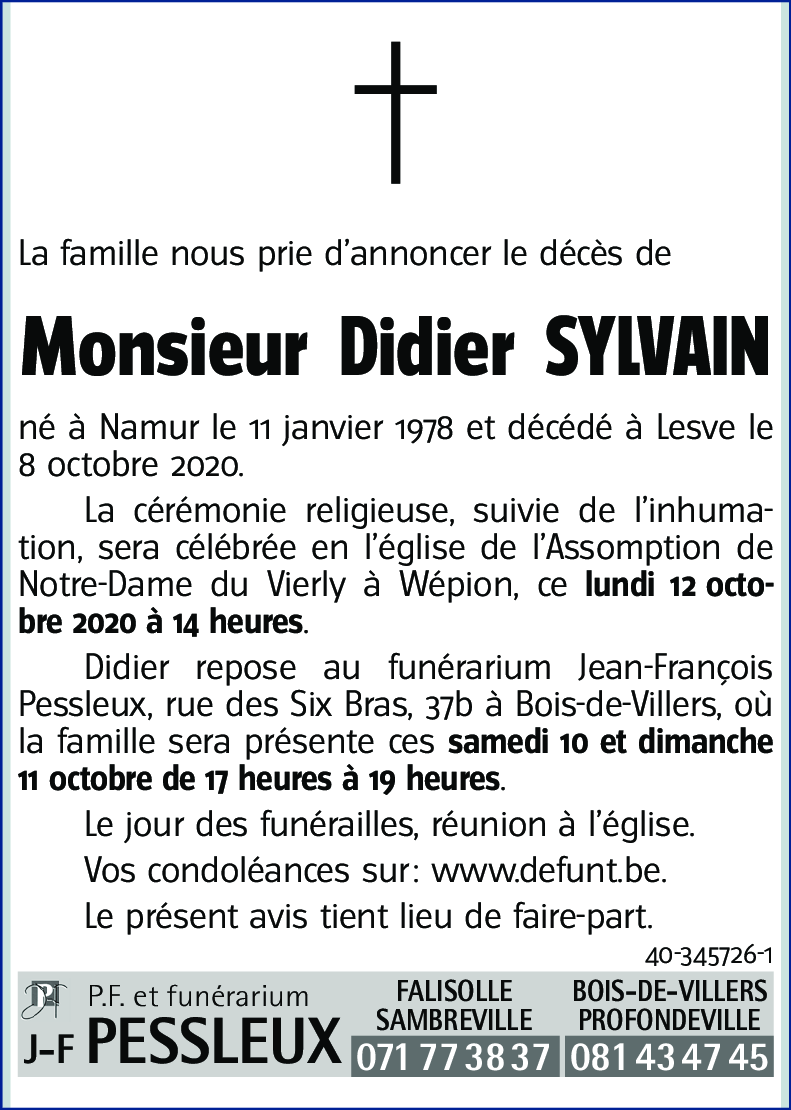 Didier SYLVAIN
