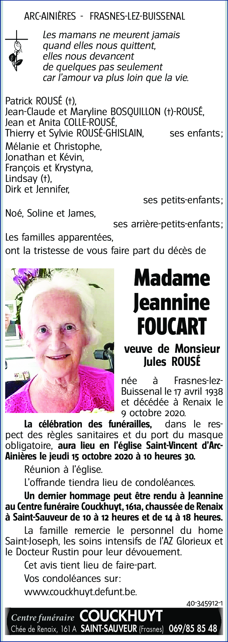 FOUCART Jeannine