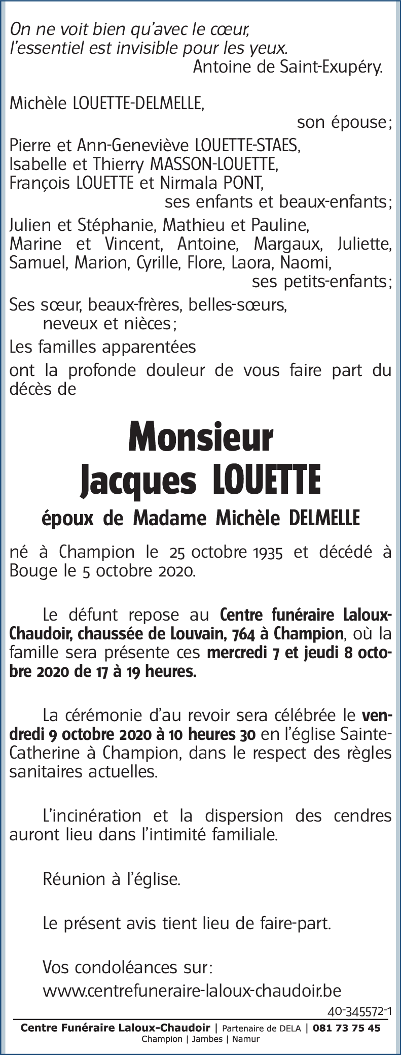 Jacques LOUETTE