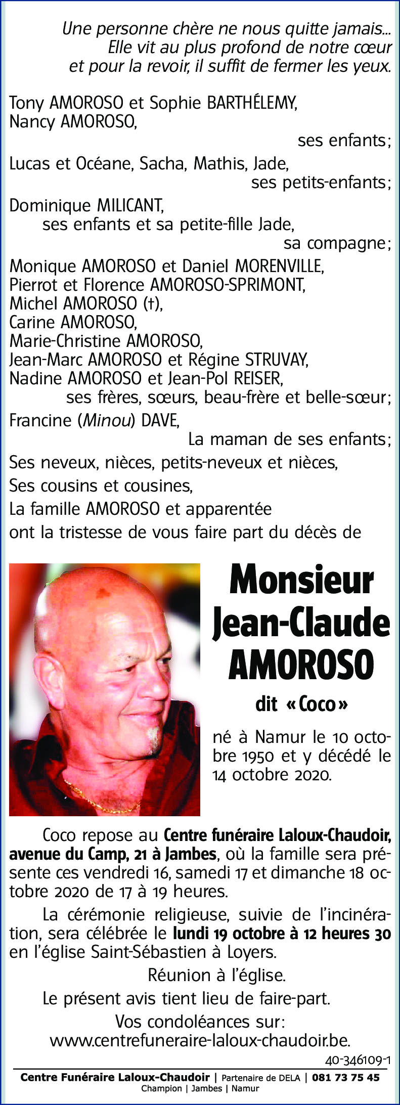 Jean-Claude AMOROSO