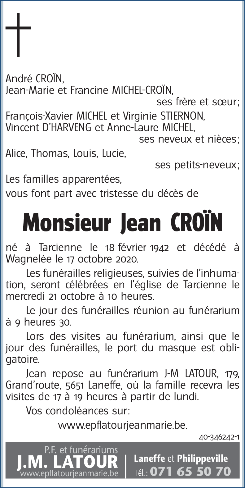 Jean CROÏN