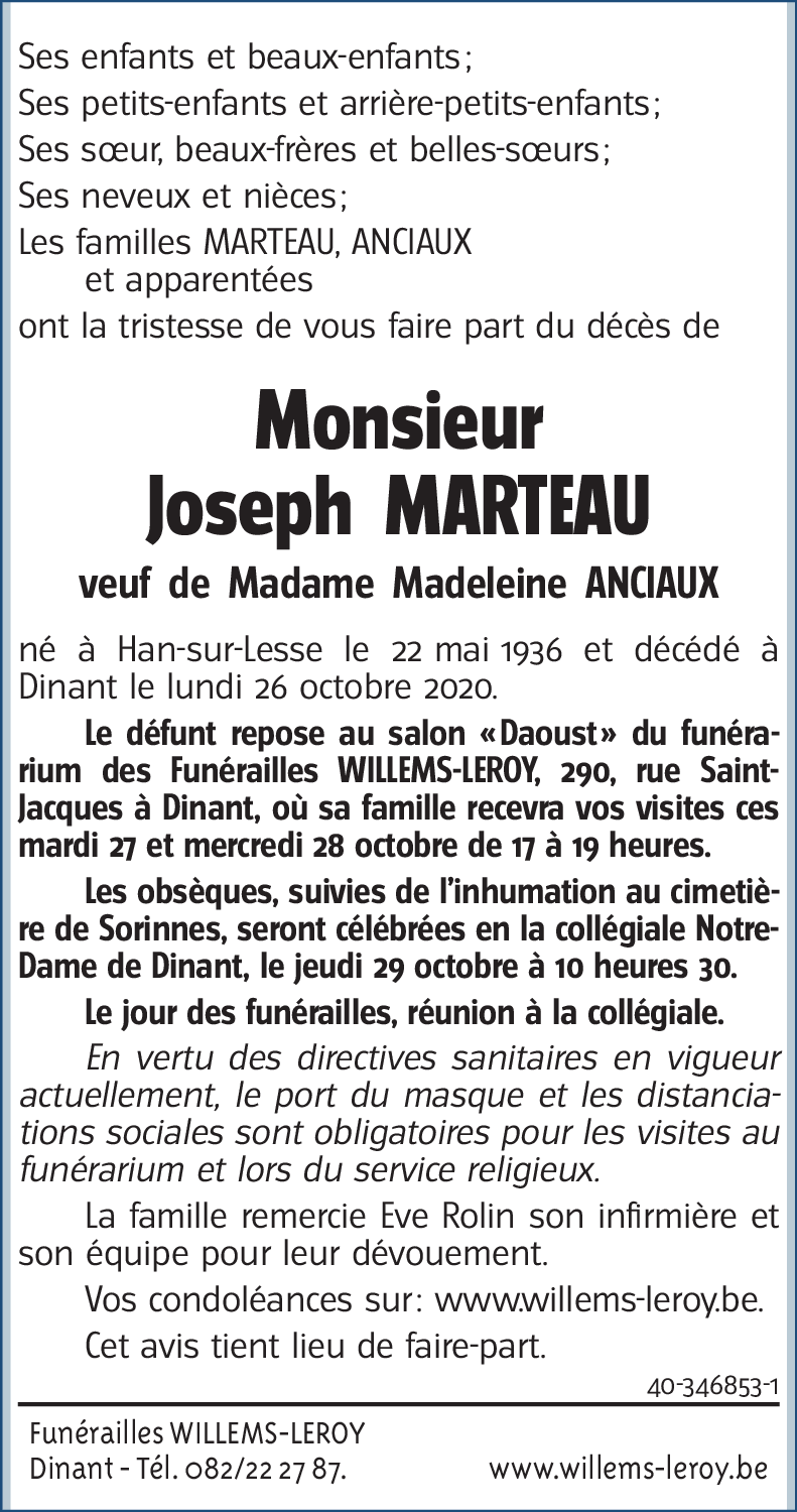 Joseph MARTEAU