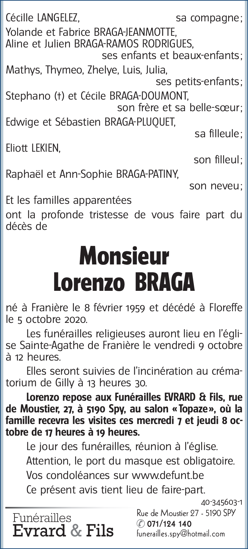 Lorenzo BRAGA