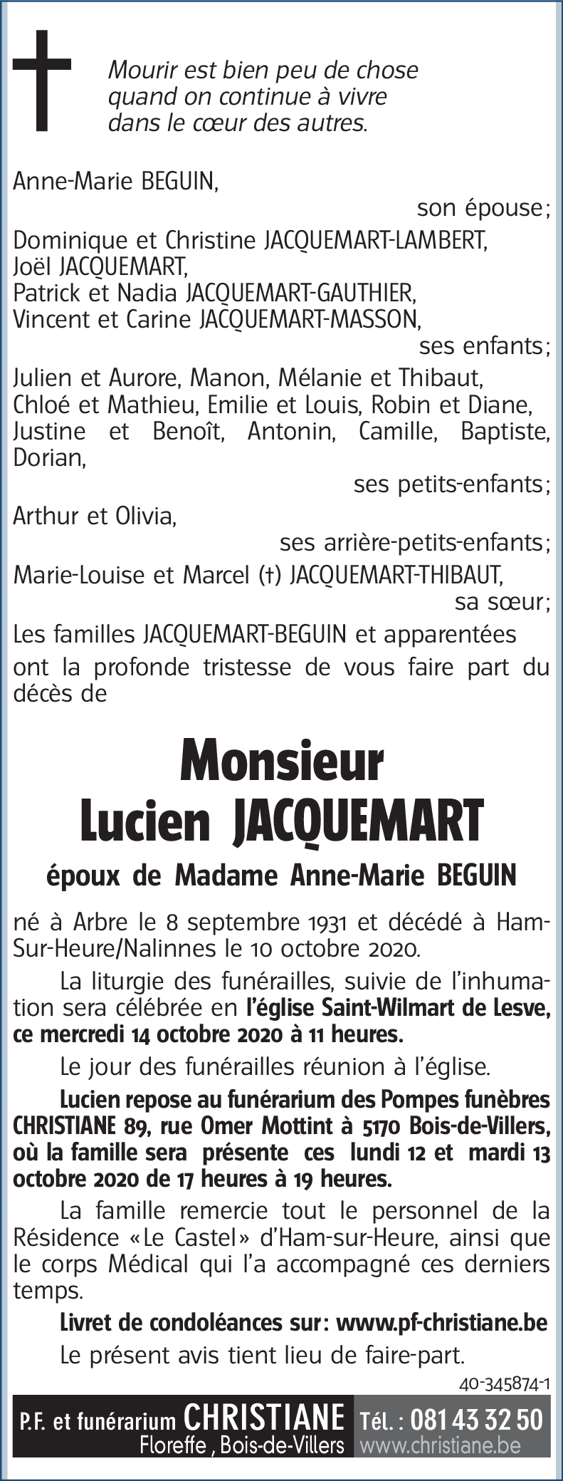 Lucien JACQUEMART