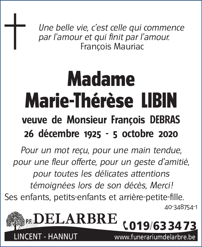 Marie-Thérèse LIBIN