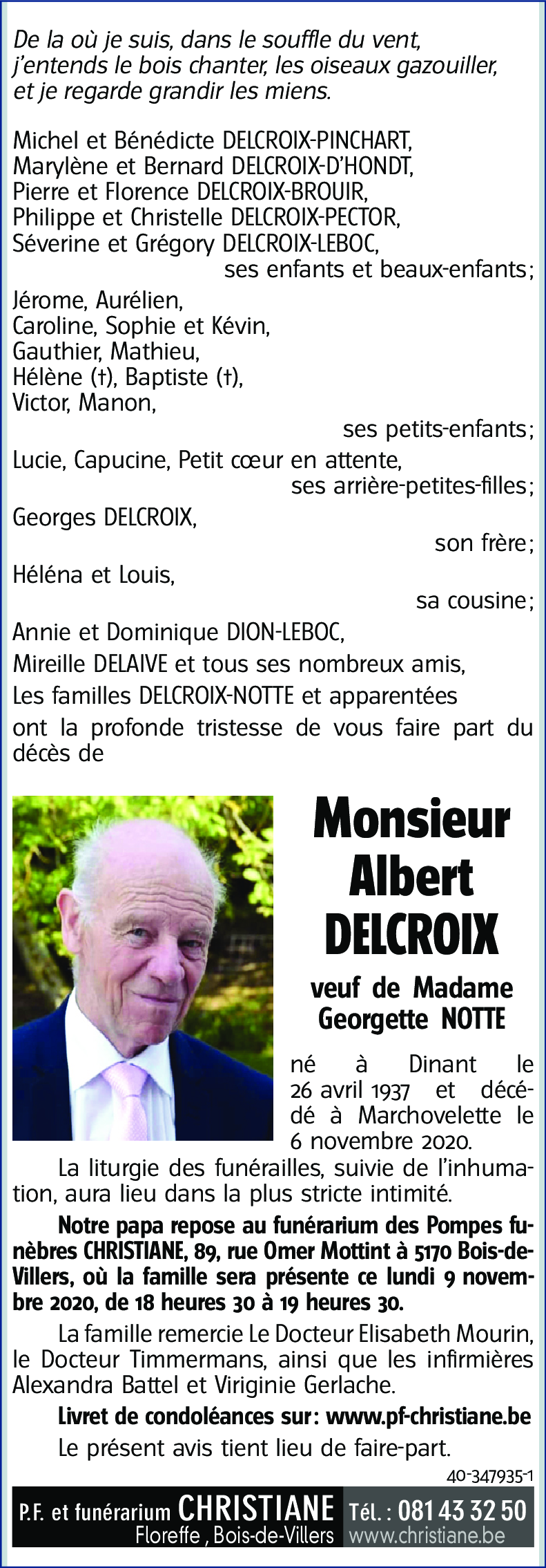 Albert DELCROIX