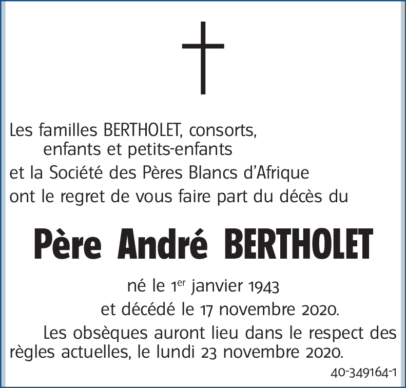 André BERTHOLET